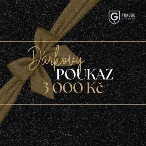 Dárkový poukaz na 3000 Kč