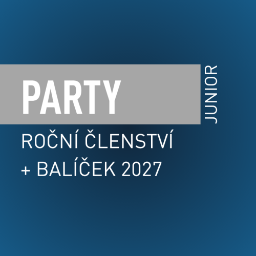 Členství Junior + balíček PARTY 27 * 4+2 hry