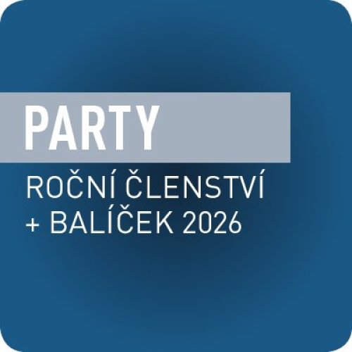 Členství + balíček PARTY 26 * 4+2 hry